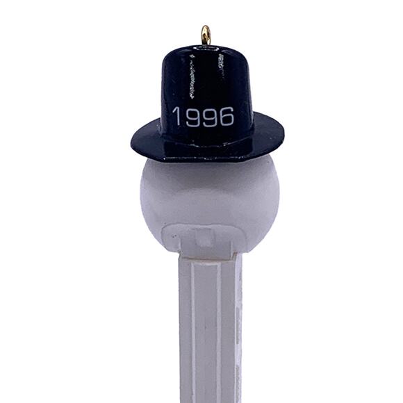 1996 Hallmark Keepsake PEZ Snowman Collectible Christmas Ornament in Box - Picture 7 of 8